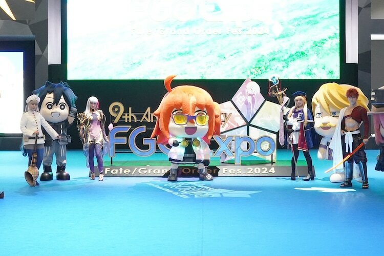 「FGO Expo ～Fate/Grand Order Fes. 2024 9th Anniversary～」の様子。