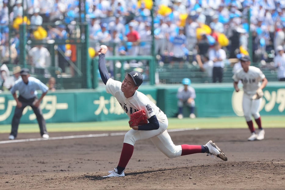 大阪桐蔭の森 陽樹（撮影：柳瀨心祐）