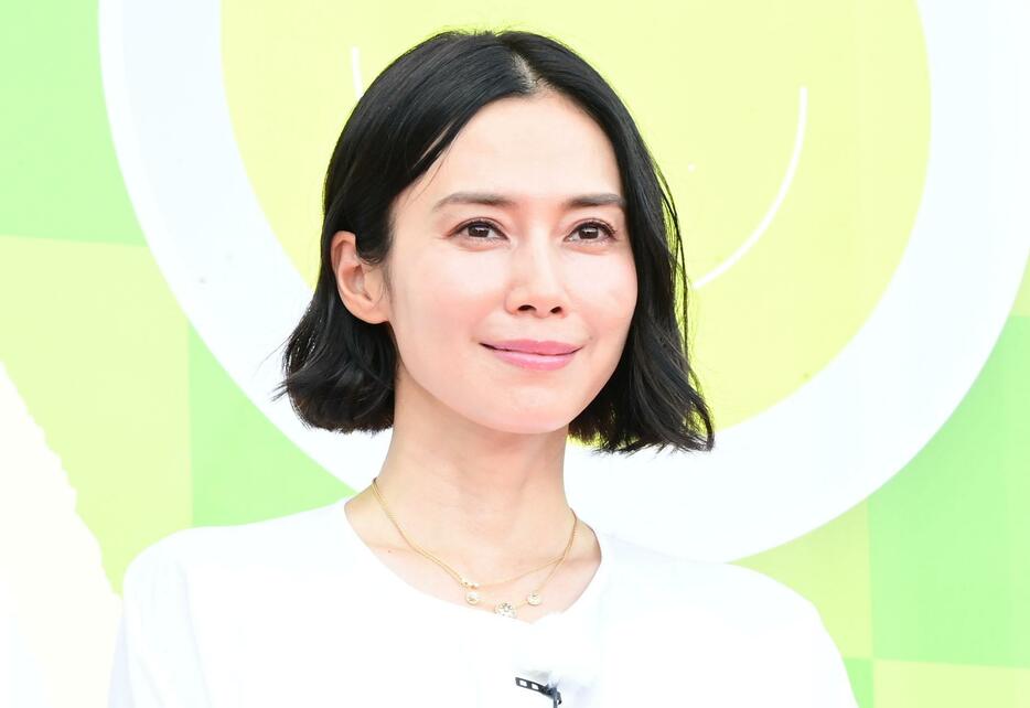 中谷美紀さん＝2022年撮影