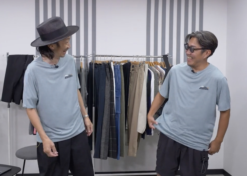 ふたりが気になったTシャツを試着検証！