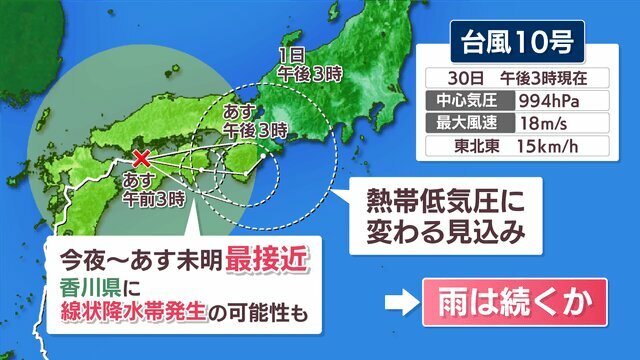 30日　午後3時の予想