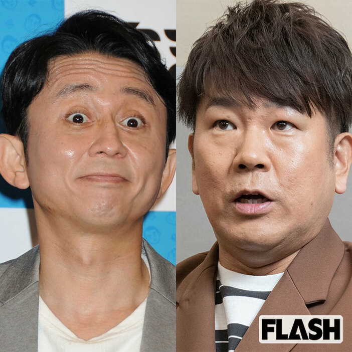 『ロンハー』で共演する有吉弘行と藤本敏史