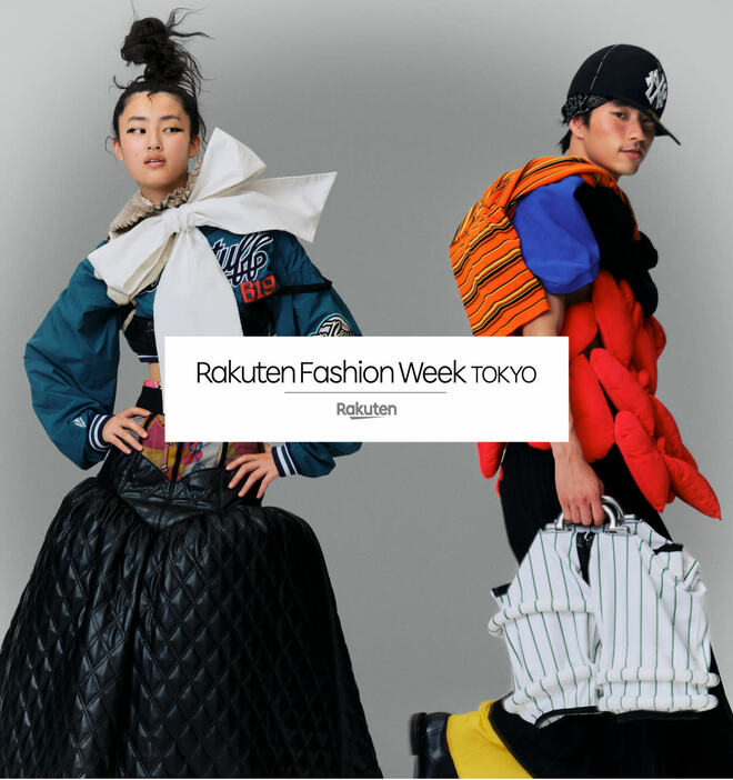 「Rakuten Fashion Week TOKYO 2025 S/S」キーヴィジュアル image by: 日本ファッション・ウィーク推進機構