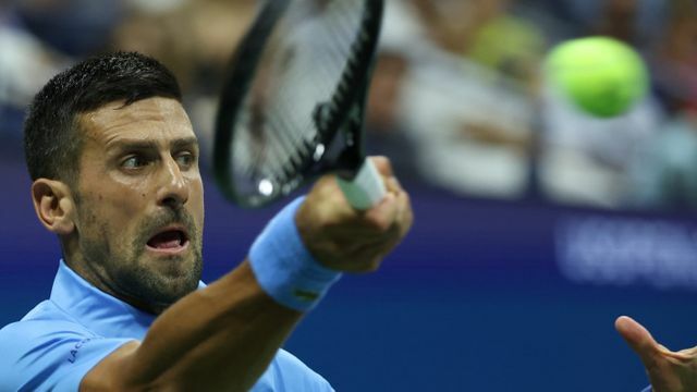 テニス男子のノバク・ジョコビッチ選手（写真：ロイター/アフロ）