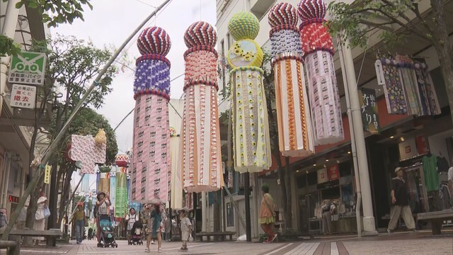 仙台七夕まつり始まる