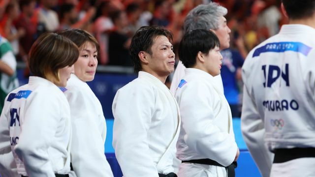 柔道複合団体の決勝に出場した阿部一二三選手【写真：長田洋平/アフロスポーツ】