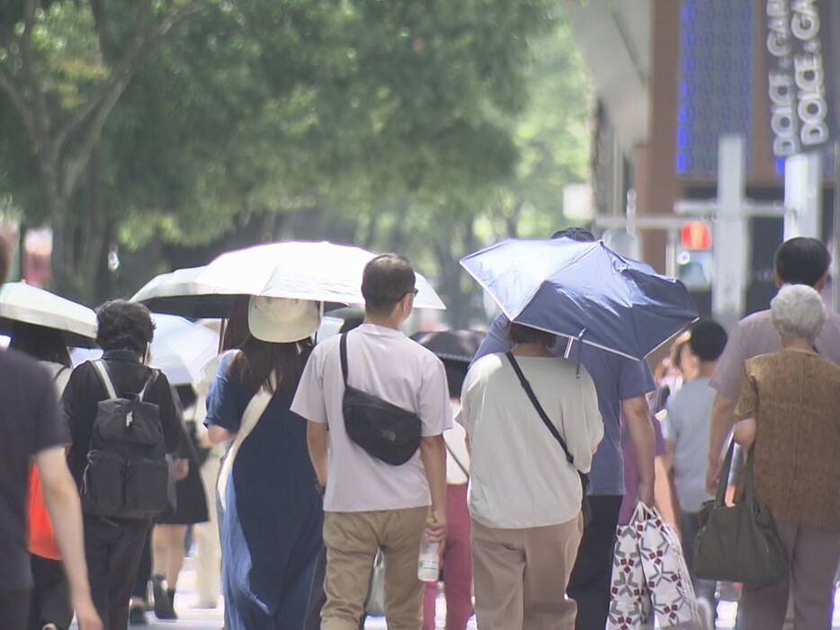 名古屋・栄 8月16日午前10時過ぎ