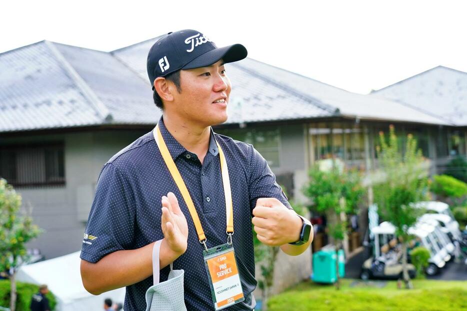 タイトリストボーケイウェッジコーチの永井直樹