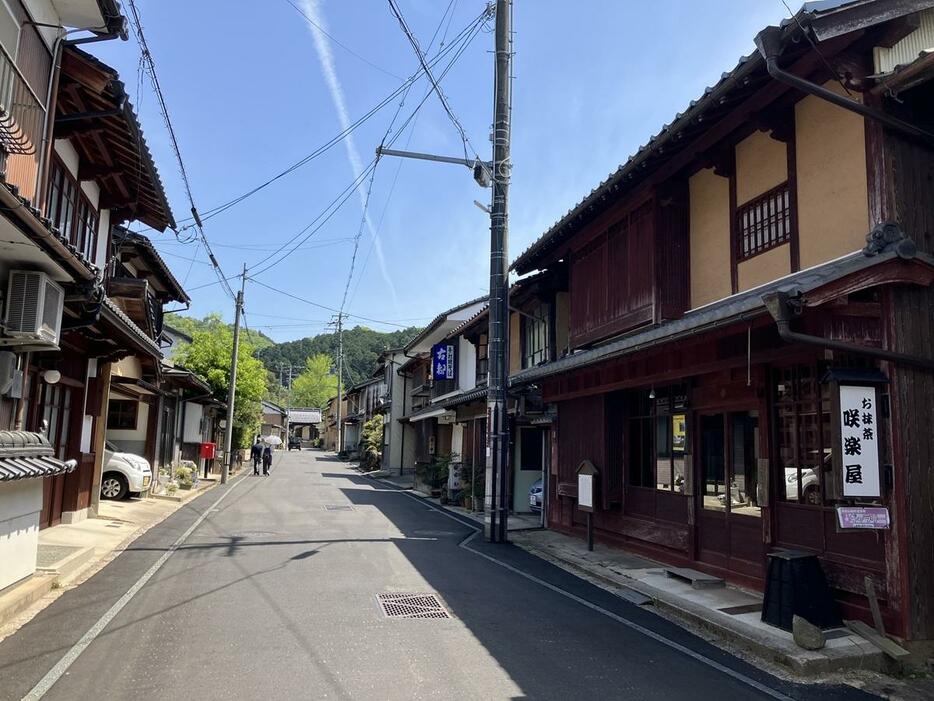 蕎麦の街には静かな時間が流れていた