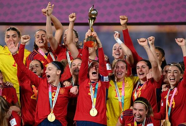 昨年の女子W杯を制したのはスペイン photo/Getty Images