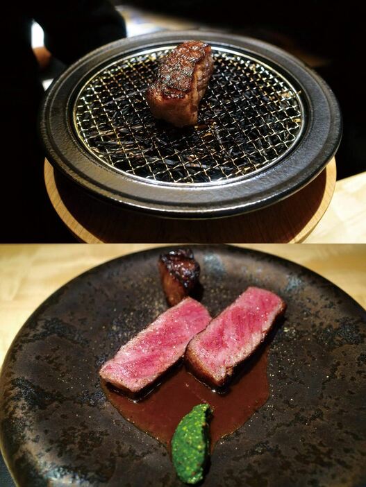 “太田家 但馬太田牛A5 炭火焼き Sirloin サーロイン 100g”1万円