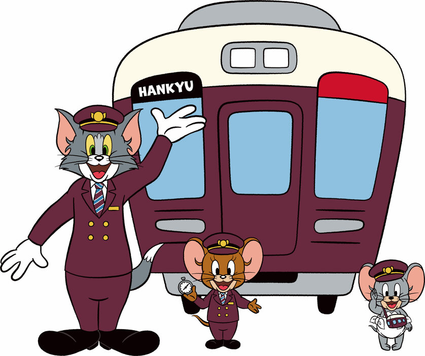 TOM AND JERRY and all related characters and elements （C）& TM Turner Entertainment Co. (s24)／（C）Hankyu Corp.