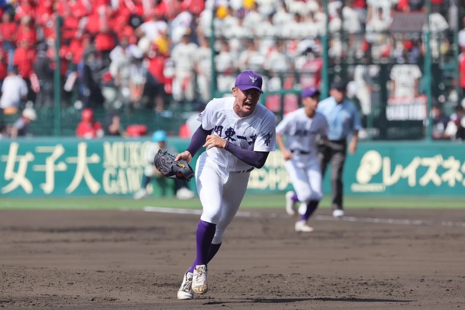 関東一の坂井 遼（撮影：柳瀨心祐）