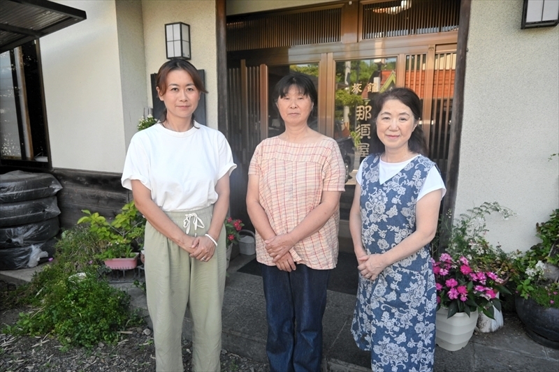 左から押田さん、河原さん、郡司さん