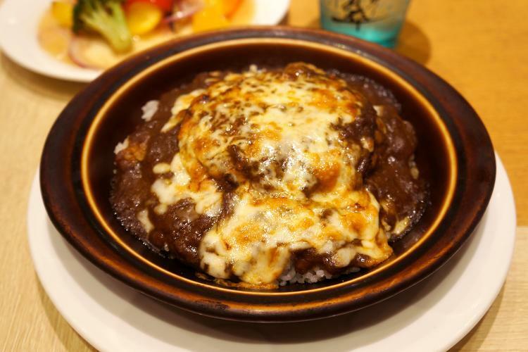 「ハンバーグカレードリア」