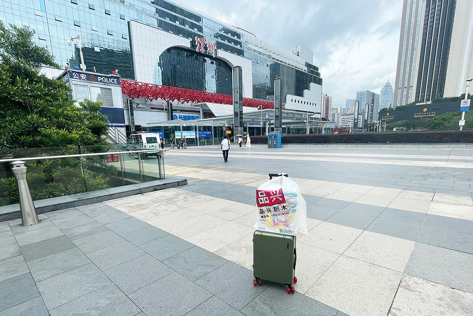 ▲中国・深圳は香港よりも街並みが新しくなんら問題のなくFloydを引っ張ることができました