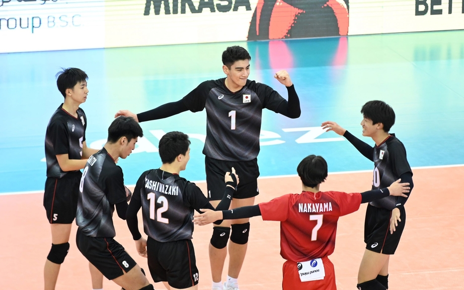 U18男子日本代表【写真：AVC】