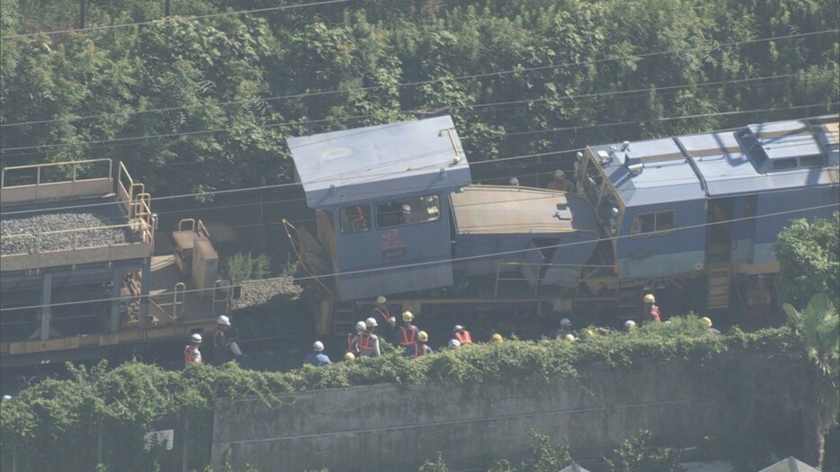 事故があった現場 愛知県蒲郡市 2024年7月22日