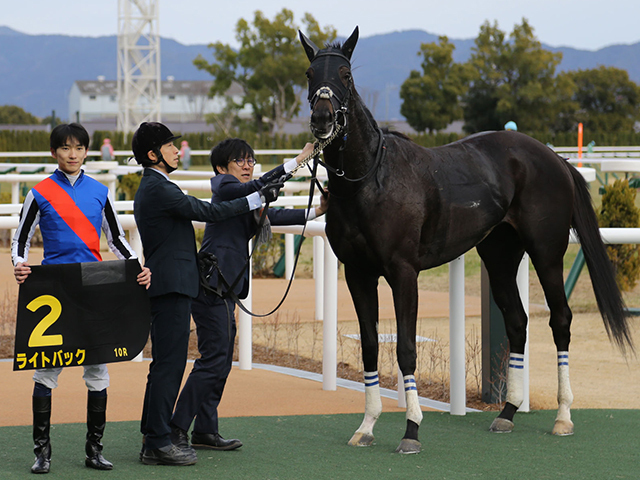 ライトバックは引き続き坂井瑠星騎手とのコンビ(c)netkeiba