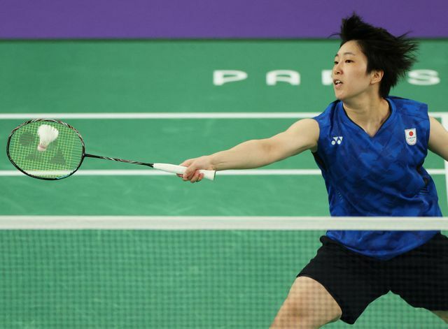 準々決勝に挑む山口茜選手（写真：ロイター/アフロ）