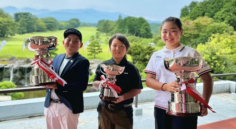 福井誠ノ介さん、後藤琉唯さん、高橋なつ希さん