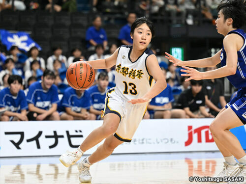 1年生ながらインハイ優勝に貢献した京都精華学園の満生小珀［写真］＝佐々木啓次