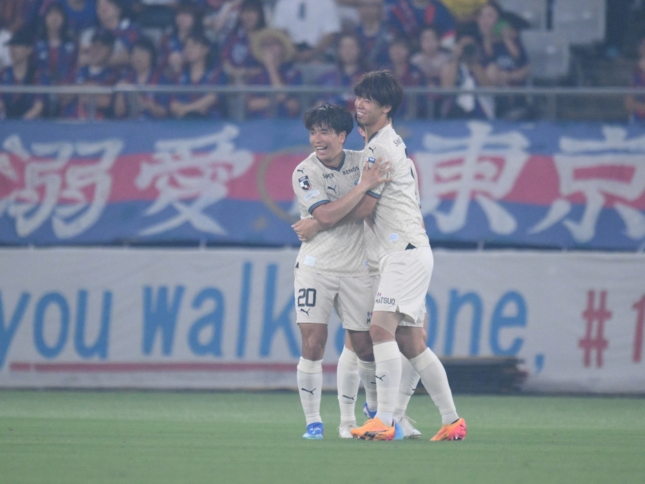 FW山田新とDF高井幸大の活躍で川崎Fが勝利(J.LEAGUE)