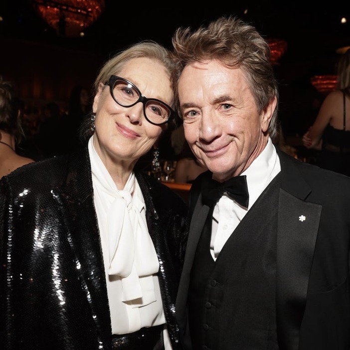 CBS Photo Archive メリル・ストリープ（Meryl Streep）、マーティン・ショート（Martin Short）