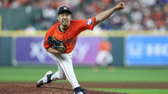 アストロズに移籍し初登板する菊池雄星投手(写真：USA TODAY Sports/ロイター/アフロ)