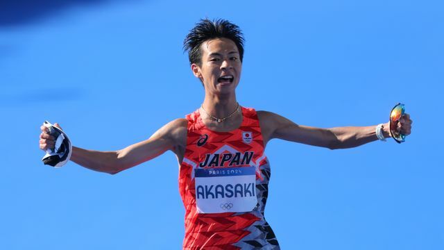 自己ベストを大幅に更新し6位入賞を果たしたマラソンの赤崎暁選手(写真：長田洋平/アフロスポーツ)