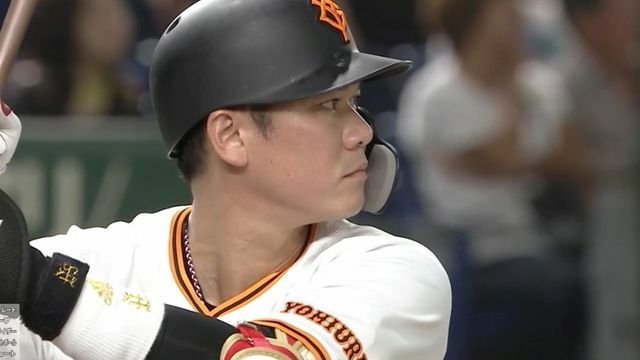 巨人の坂本勇人選手(画像:日テレジータス)