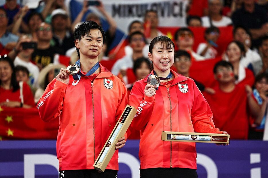 【銅】　渡辺勇大、東野有紗 / バドミントン混合ダブルス