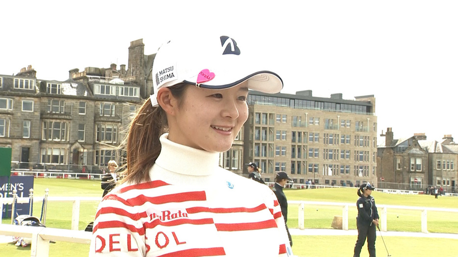 AIG女子オープンに出場する川﨑春花選手（写真：ゴルフネットワーク）