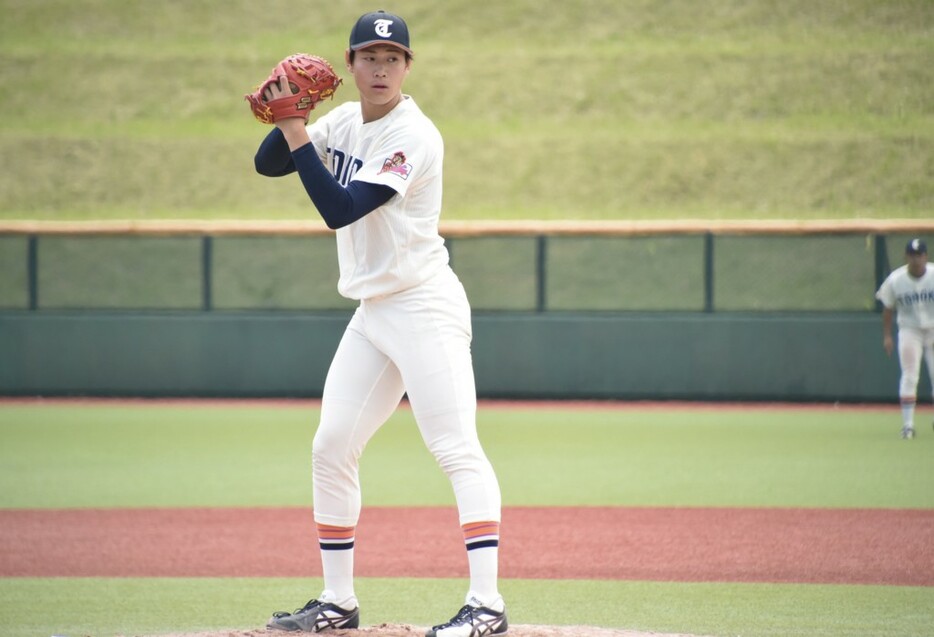 明秀日立では3年時に春夏連続甲子園出場