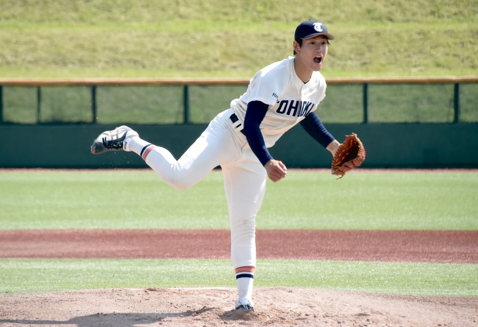 今春鮮烈デビューを果たした東北福祉大・猪俣駿太