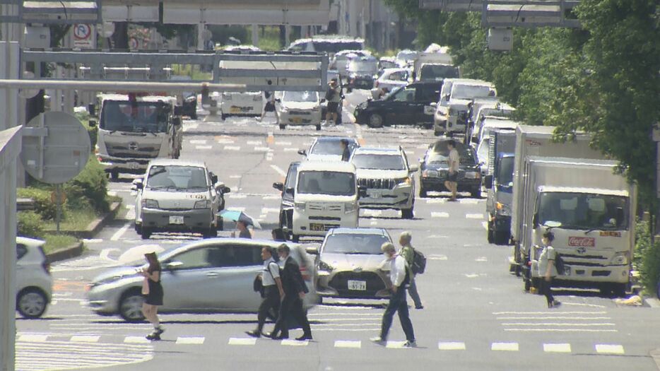 名古屋 栄 8月1日午後2時ごろ