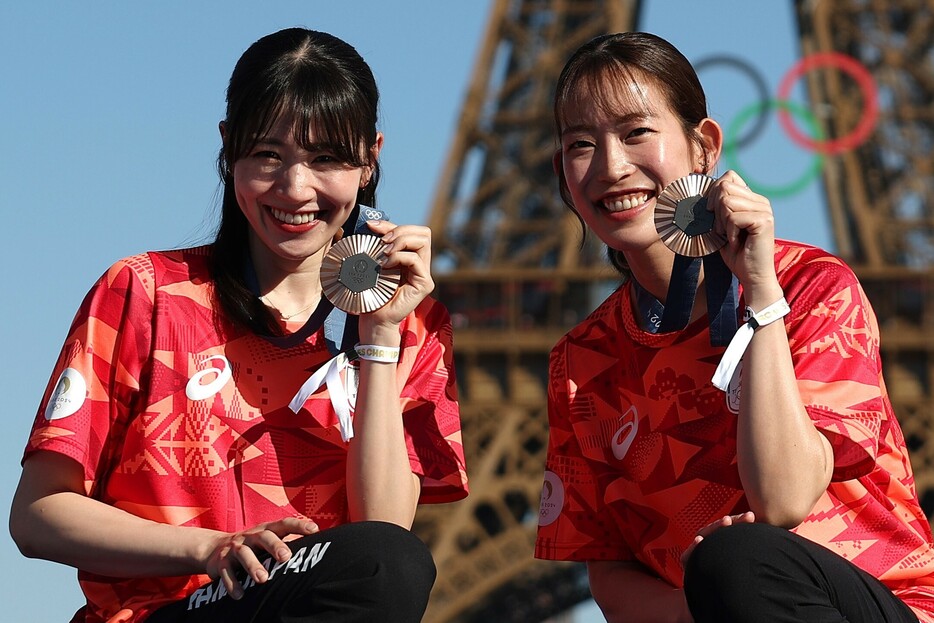 志田が仲間との仲良しショットを公開した(C)Getty Images