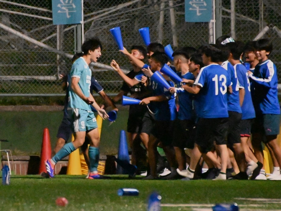 FW内野航太郎が決勝弾を決めた(Koyo KODAMA/GEKISAKA)