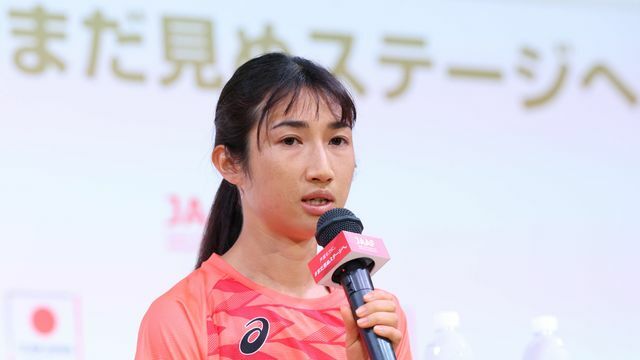 読書家の田中希実選手はそのコメント力でも注目される(写真:日刊スポーツ/アフロ)