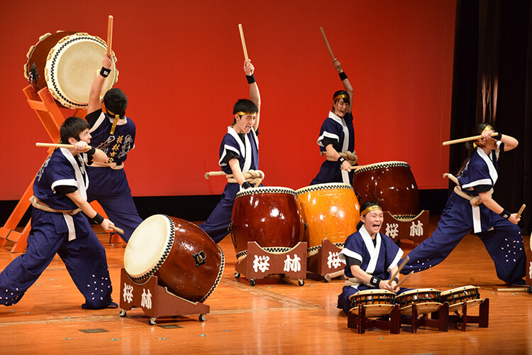 桜林高校 和太鼓部=8月29日予定