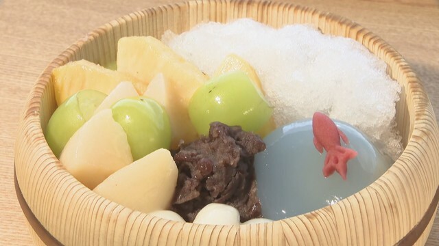 水まんじゅう氷（1500円）　