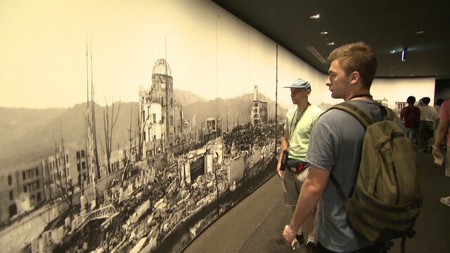 『平和記念資料館』を見学