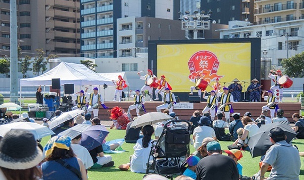 川崎・沖縄オリオン祭昨年の様子