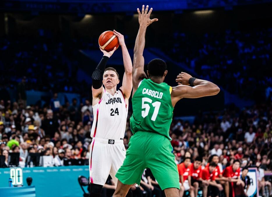 ホーキンソンはチーム最多の26得点をマーク（ⒸFIBA）