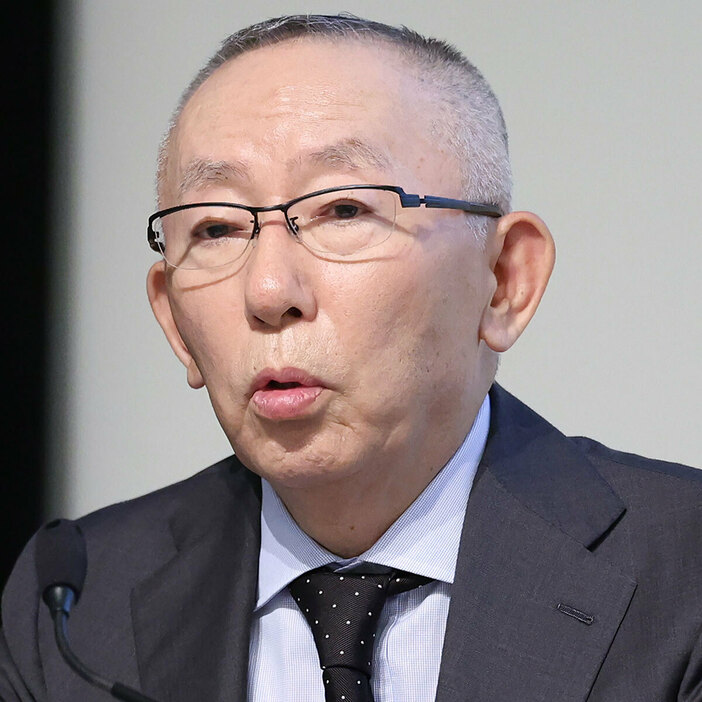 ファーストリテイリングの柳井正会長兼社長（写真・時事通信）