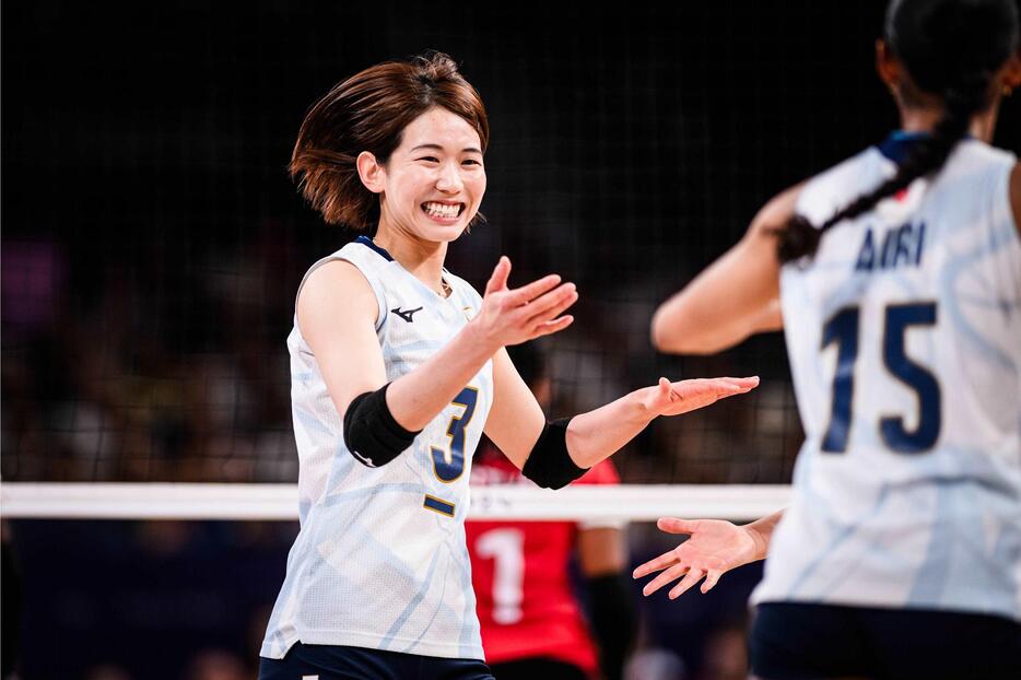 古賀紗理那主将（女子日本代表）【写真：Volleyball World】