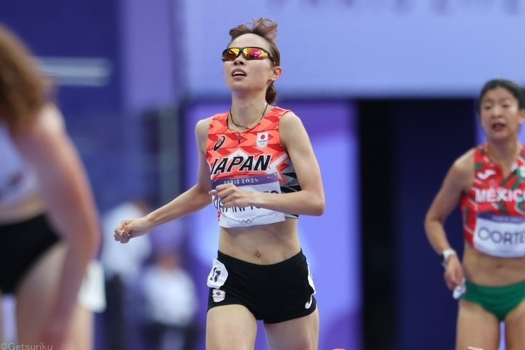 パリ五輪女子5000m予選に出場した山本有真（積水化学）