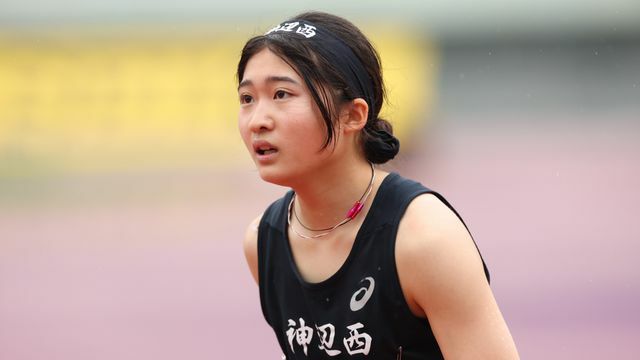 女子100ｍ中学日本記録保持者の三好美羽選手(写真：YUTAKA/アフロスポーツ)※写真は6月の日本選手権