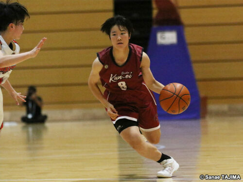 初戦を突破した大阪薫英女学院［写真］＝田島早苗