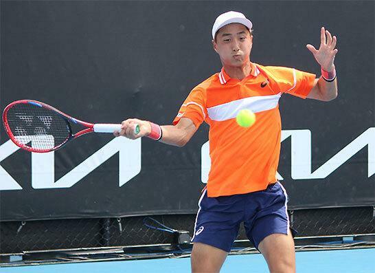 望月慎太郎（全豪OP）[画像/tennis365.net]